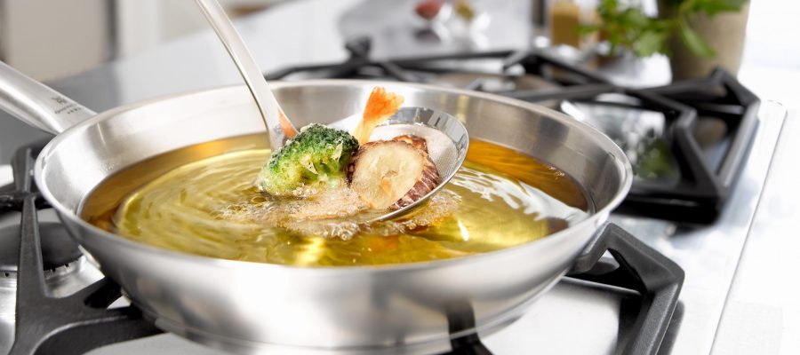 Healthy and delicious: frying in Olive Oil