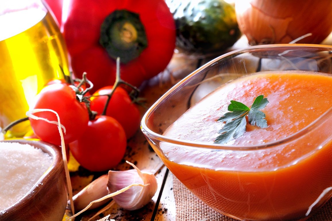 Cucumber gazpacho recipe - Olive Oils from Spain