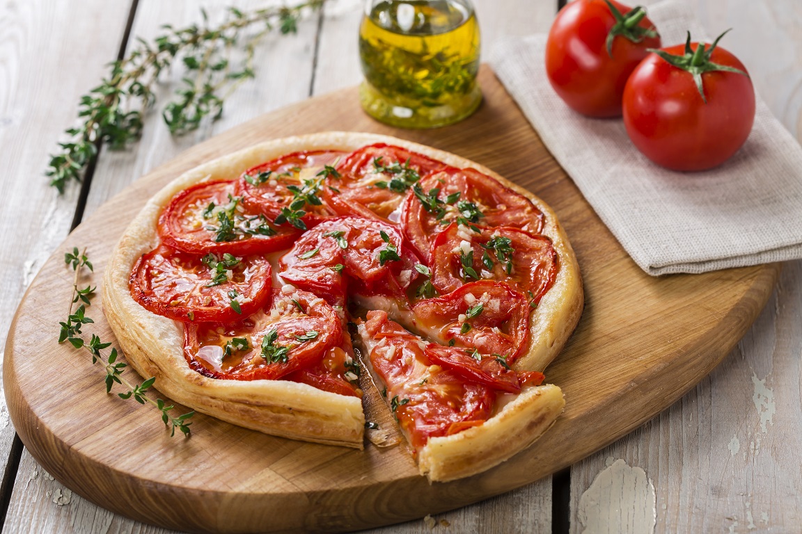 Olive Oil Tomato Tart recipe - Olive Oils from Spain