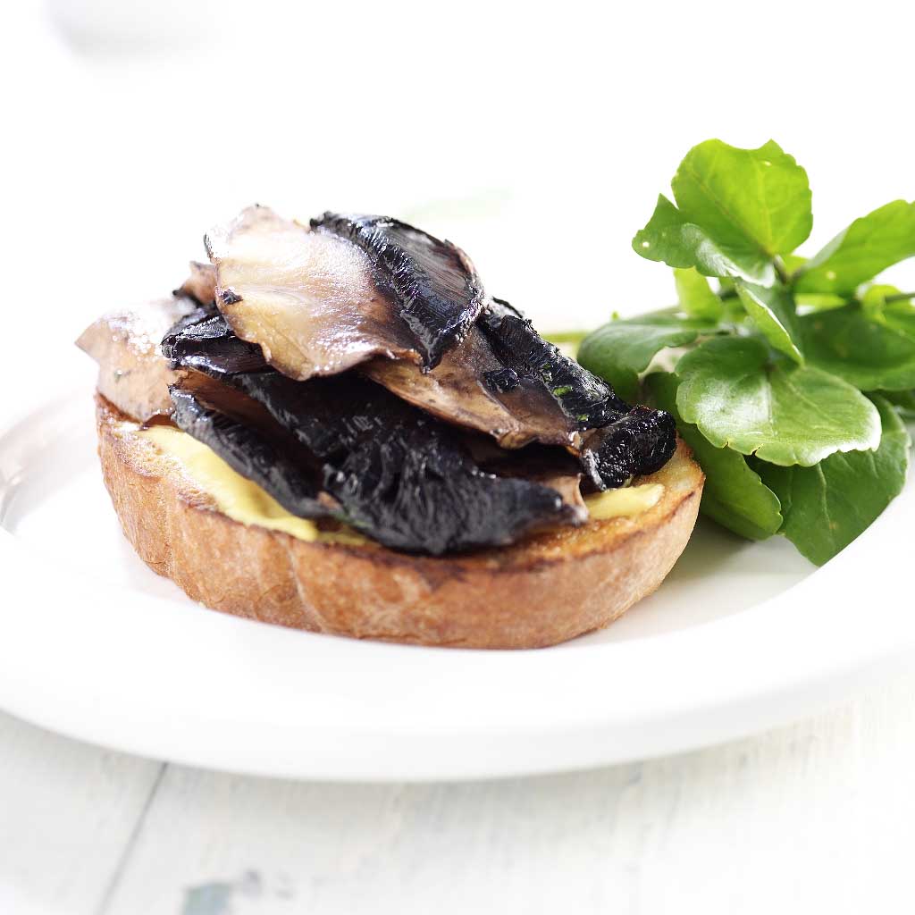 Mushrooms on toast - Olive Oils from Spain