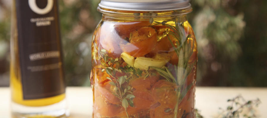 Healthy fast food: preserving in Olive Oil