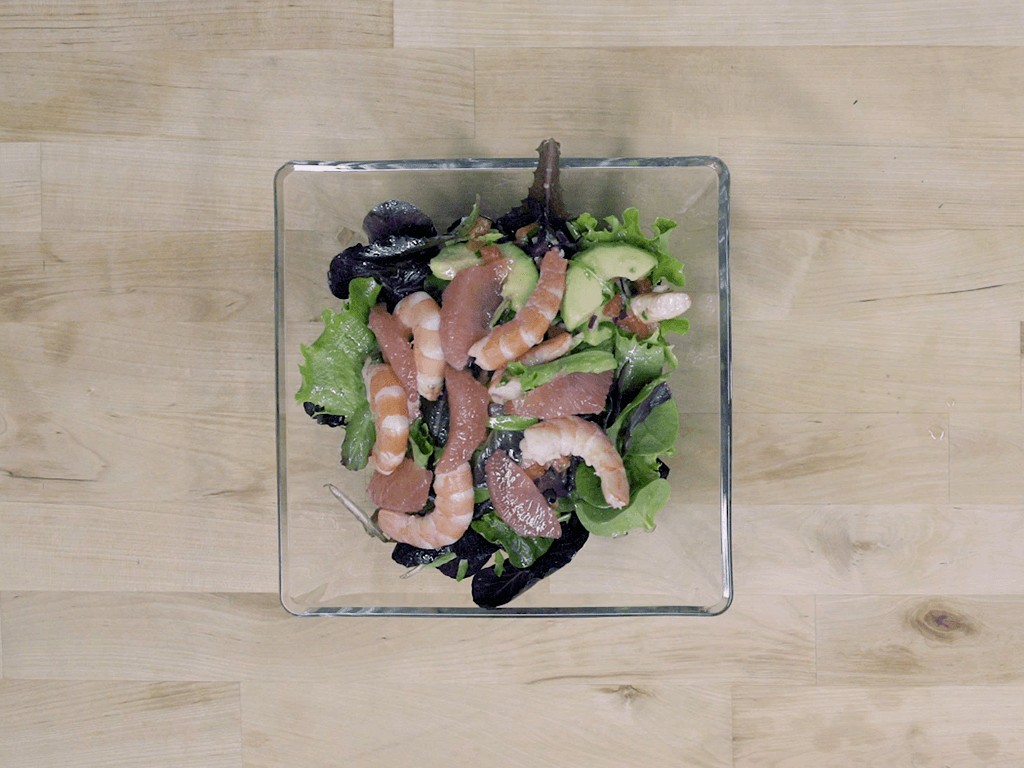 Shrimp and avocado salad - Olive Oils from Spain