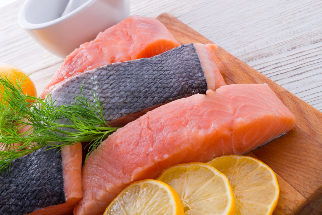 Smoked salmon potato salad - Olive Oils from Spain