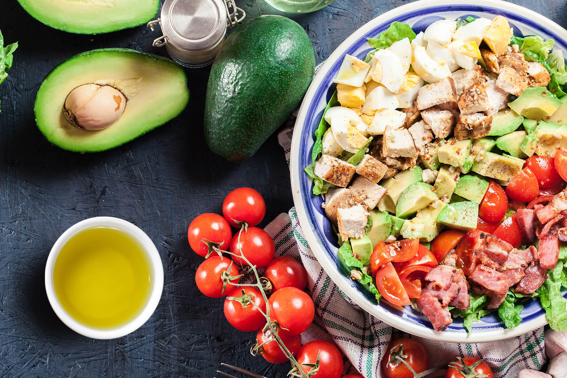 Cobb salad - Olive Oils from Spain