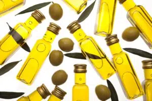 botellas de aceite de oliva